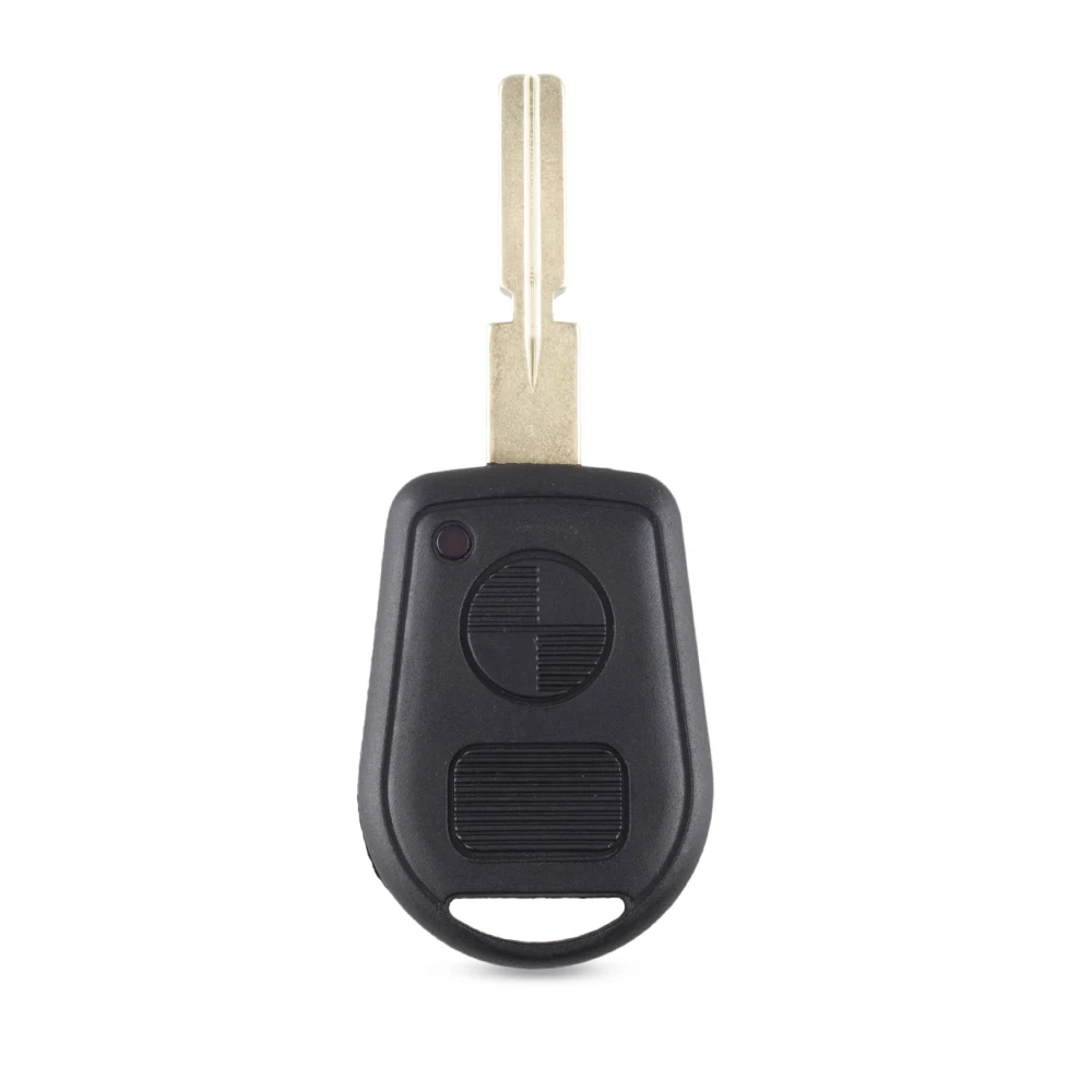 Сменный Автомобильный ключ KEYYOU с 2 кнопками и необработанным лезвием чехол для