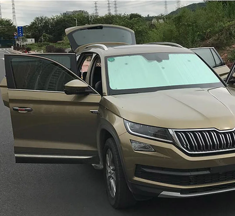 10 шт для SKODA KODIAQ с окном на крыше солнцезащитный блок теплоизоляция крем |