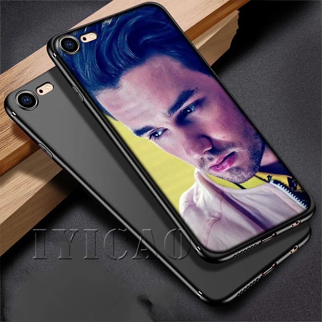 IYICAO 1D Лиам Пейн мягкий силиконовый телефон для iPhone X XS XR Max 6 6s 7 8 Plus 5 5S SE 10 11 pro