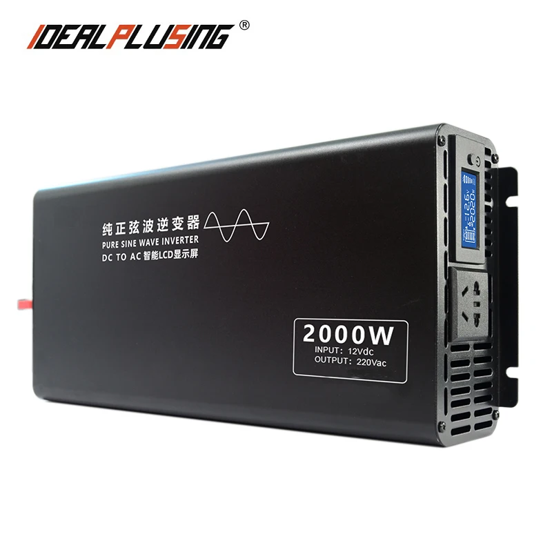 2000W Pure Sine Wave 12v 24v 48v 60v 72v 84v Dc To 110v 220v 230v 240v Dc Ac Power Inverter 2000W Pure Sine Wave 12v 24v 48v 60v 72v 84v Dc To 110v 220v 230v 240v Dc Ac Power Inverter