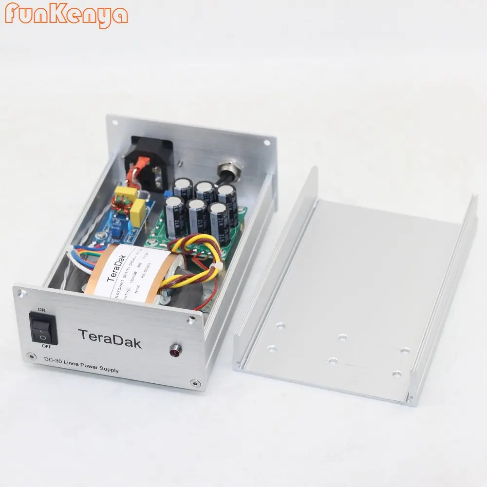 

R Core трансформатор TeraDak DC30W FPGA Линейный источник питания 30VA PSU DC12V DC9V DC5V