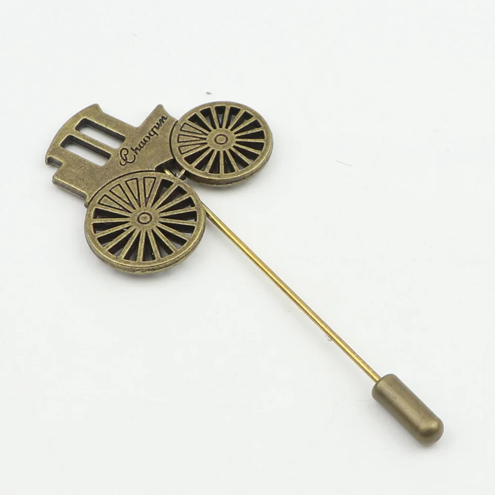 Длинные Броши модная мужская брошь в стиле ретро для велосипеда сосновые шишки