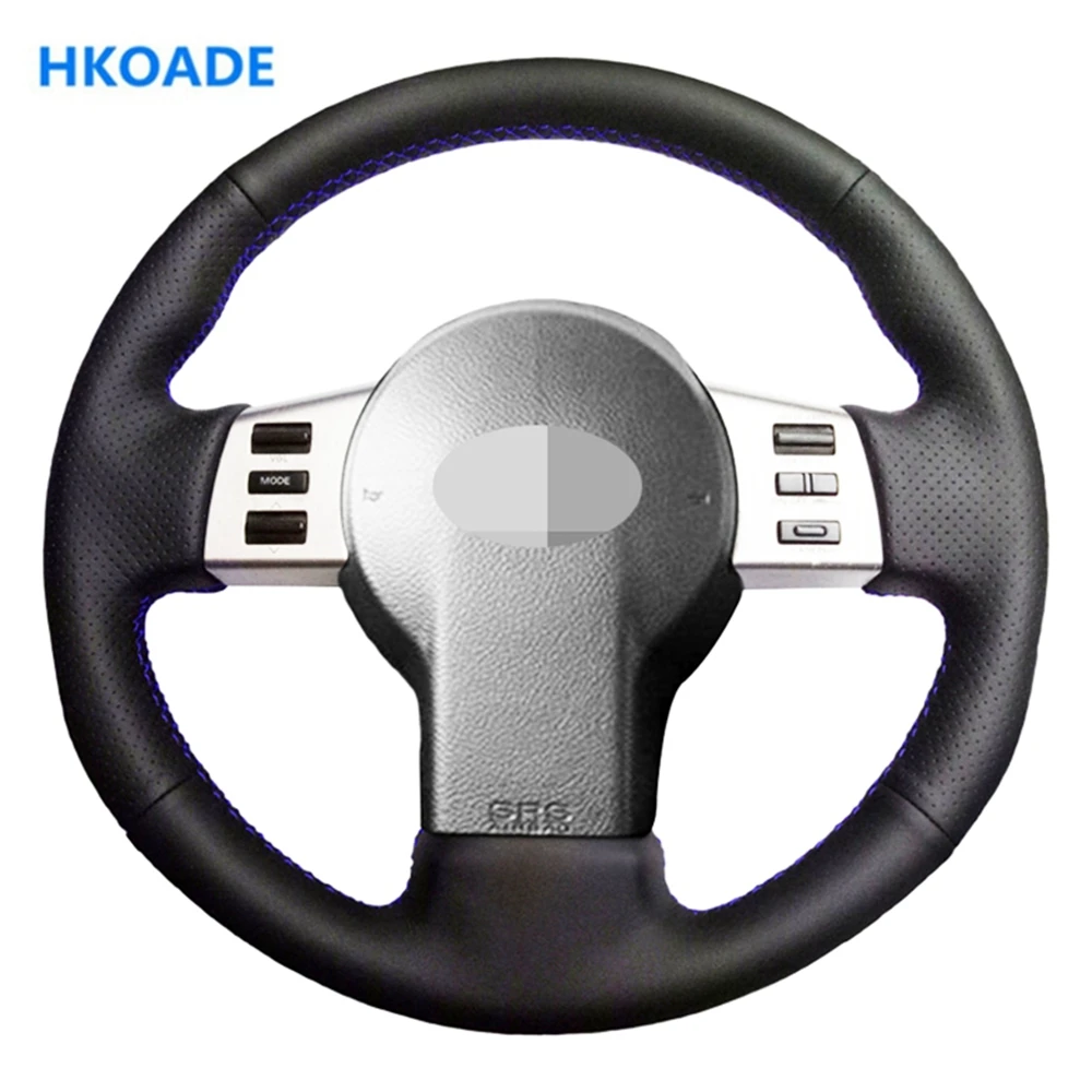 

Customize DIY Genuine Leather Car Steering Wheel Cover For Nissan 350Z 2003-2009 Infiniti FX FX35 FX45 2003-2008 Car Interior