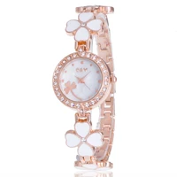 2019 women watches fashion simple cute flower bracelet set ladies watch casual quartz wristwatch female clock relogio feminino