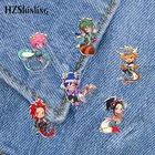 Новинка 2021, акриловая булавка на лацкан My Hero академия, забавная эпоксидная застежка-бабочка, булавка ручной работы, брошь-бабочка