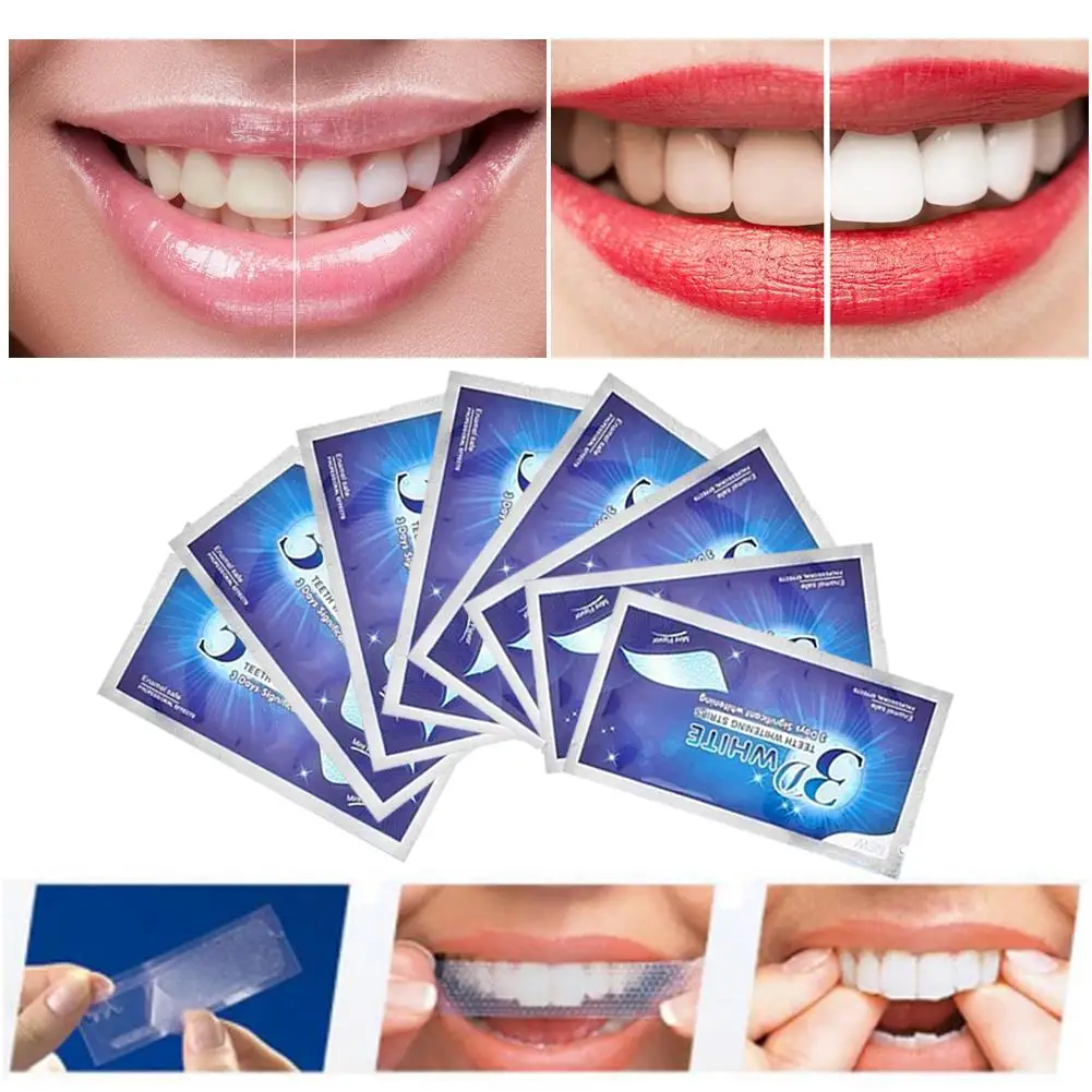 Полоски для отбеливания зубов 7/14 пар | Красота и здоровье
