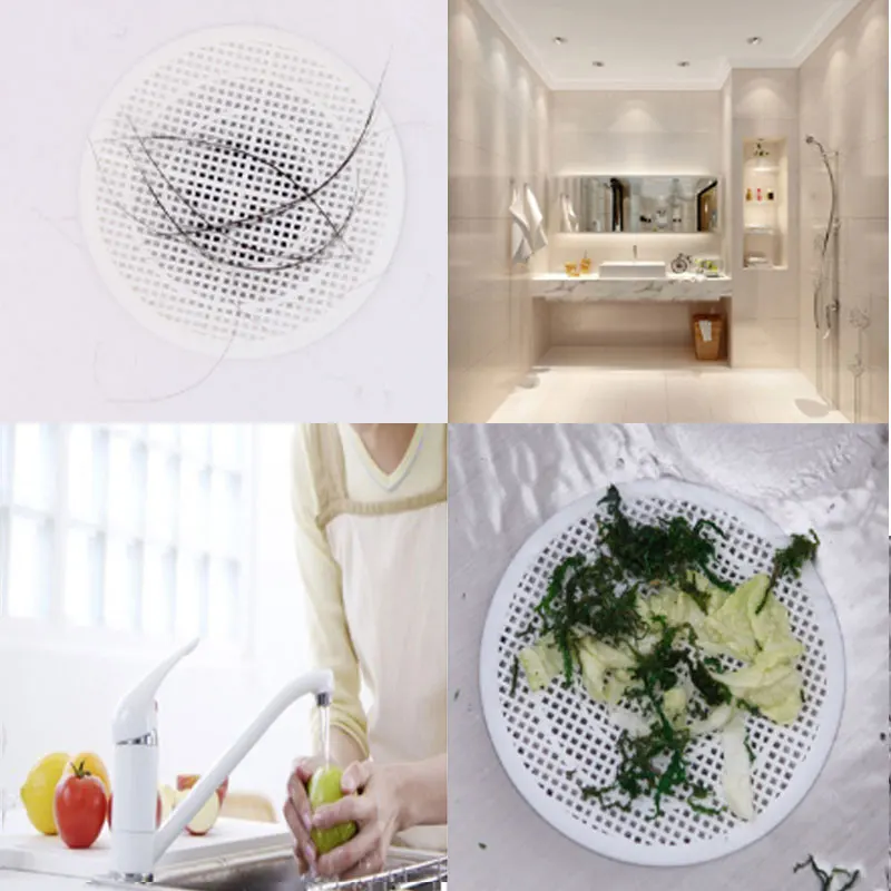 

Hair Catcher Kitchen Bathroom Bath Drain Shower Tub Strainer Sink Cover Trap Basin Stopper Filter 12cm Drain Hair Strainer Hot