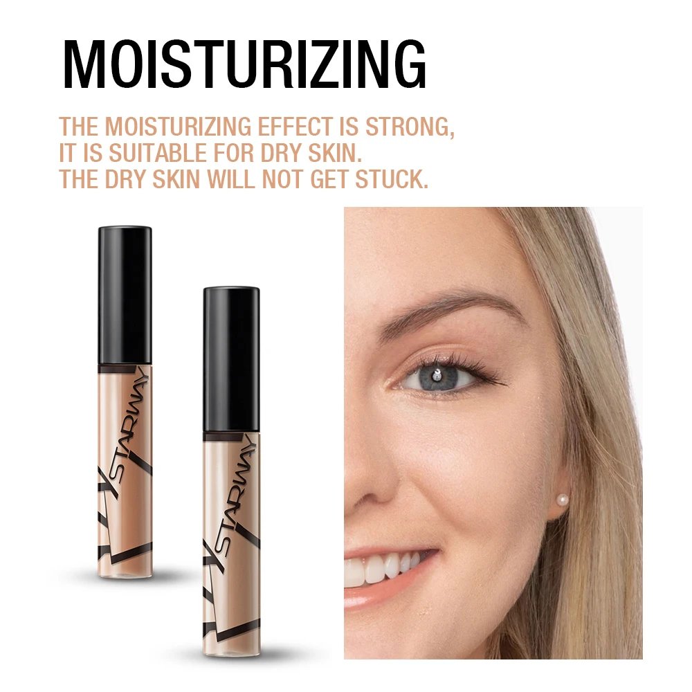 Жидкий консилер STARWAY 24 цвета яркий масляный с полным покрытием водостойкая