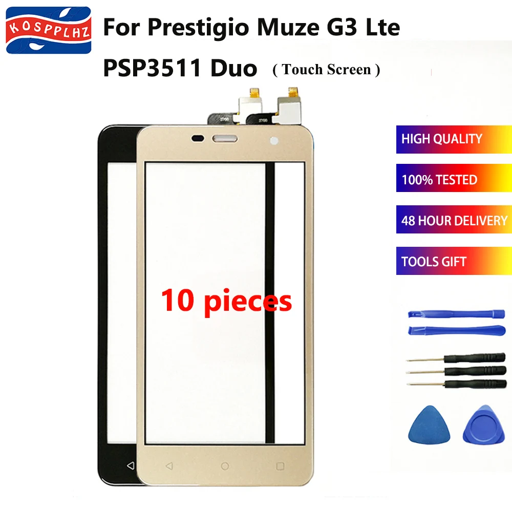 10 шт. для Prestigio Muze G3 Lte PSP 3511 Duo 3511DUO сенсорный экран дигитайзер сенсорная стеклянная