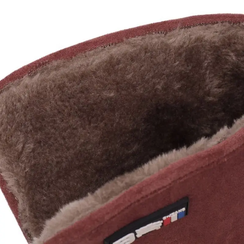 Женские повседневные сапоги до середины икры Taoffen зимние теплые меховые размеров