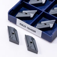 high quality knux160405 r lt10 carbide inserts original external turning tool knux 160405 milling cutter cnc lathe tools
