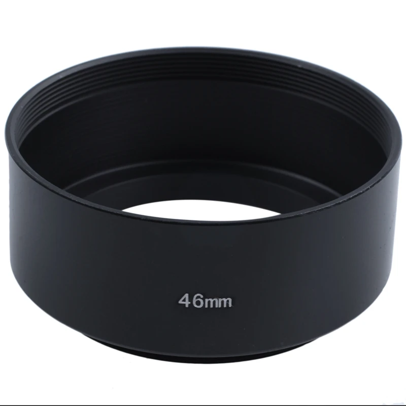 

46mm Mount Standard Metal Lens Hood for Canon Nikon Pentax Sony Olympus