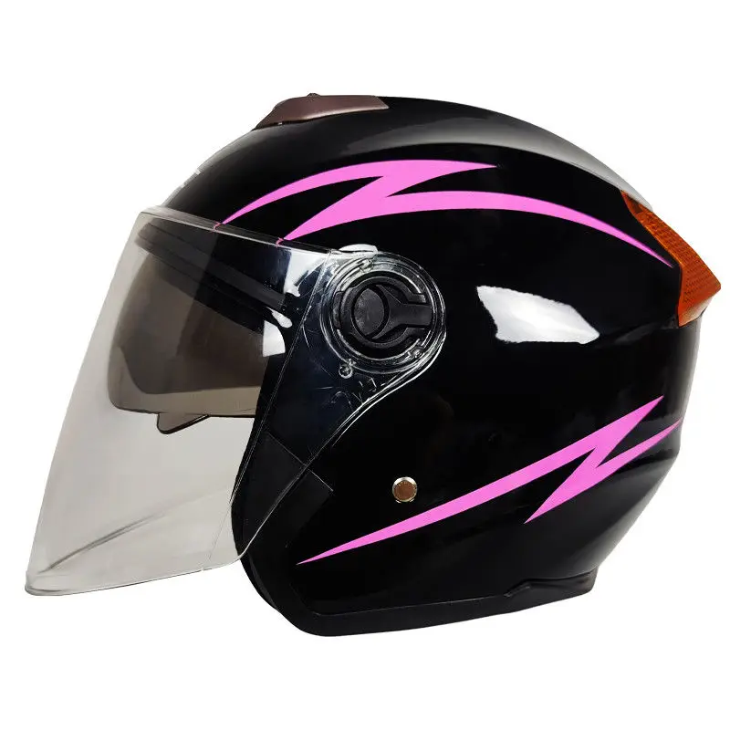 Мотоциклетный шлем с двумя объективами для мотоцикла скутера электромобиля