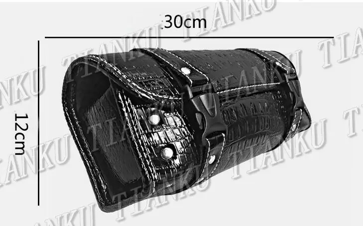 Черная сумка для инструментов вилка руль пряжки сумок VStar 400 650 Virago Xv Road Star Shadow Steed