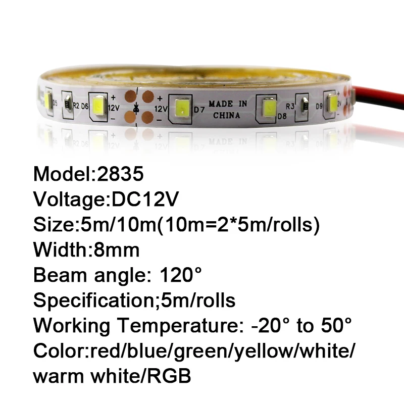 5 м 10 м светодиодный светильник 12 в водонепроницаемый RGB Гибкая Диодная лента с пультом дистанционного управления красный синий теплый белый зеленый