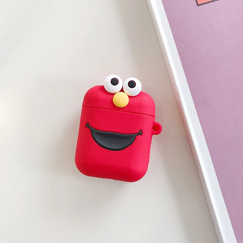 style 21 Силиконовый чехол для наушников для Apple Airpods 1 2, милый 3D мультяшный чехол для зарядки, чехол для наушников s для Airpods 2, полный защитный чехол - Цвет: style 21