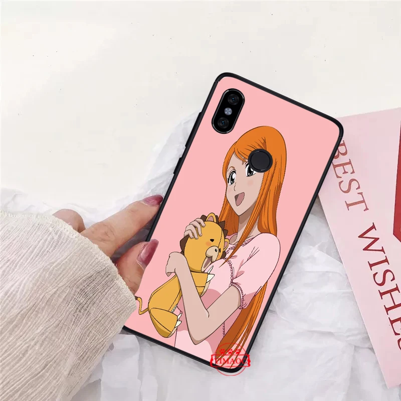 Bleach Silicone Soft Case for Redmi 4A 4X 5 Plus 5A 6 Pro 6A 7 7A S2 Go K20 Note Prime 8 |