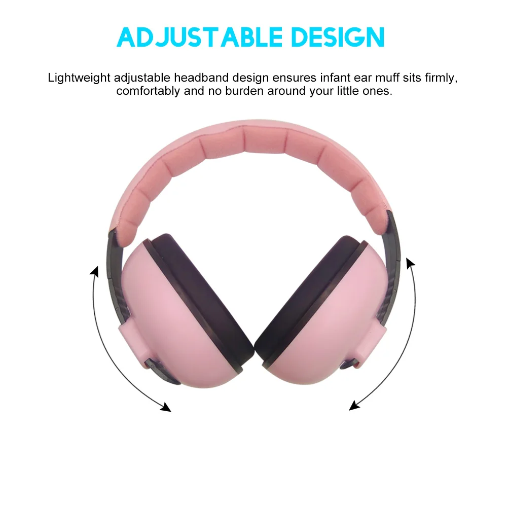 Мягкие детские наушники с защитой от шума звукоизоляционные шумоподавление