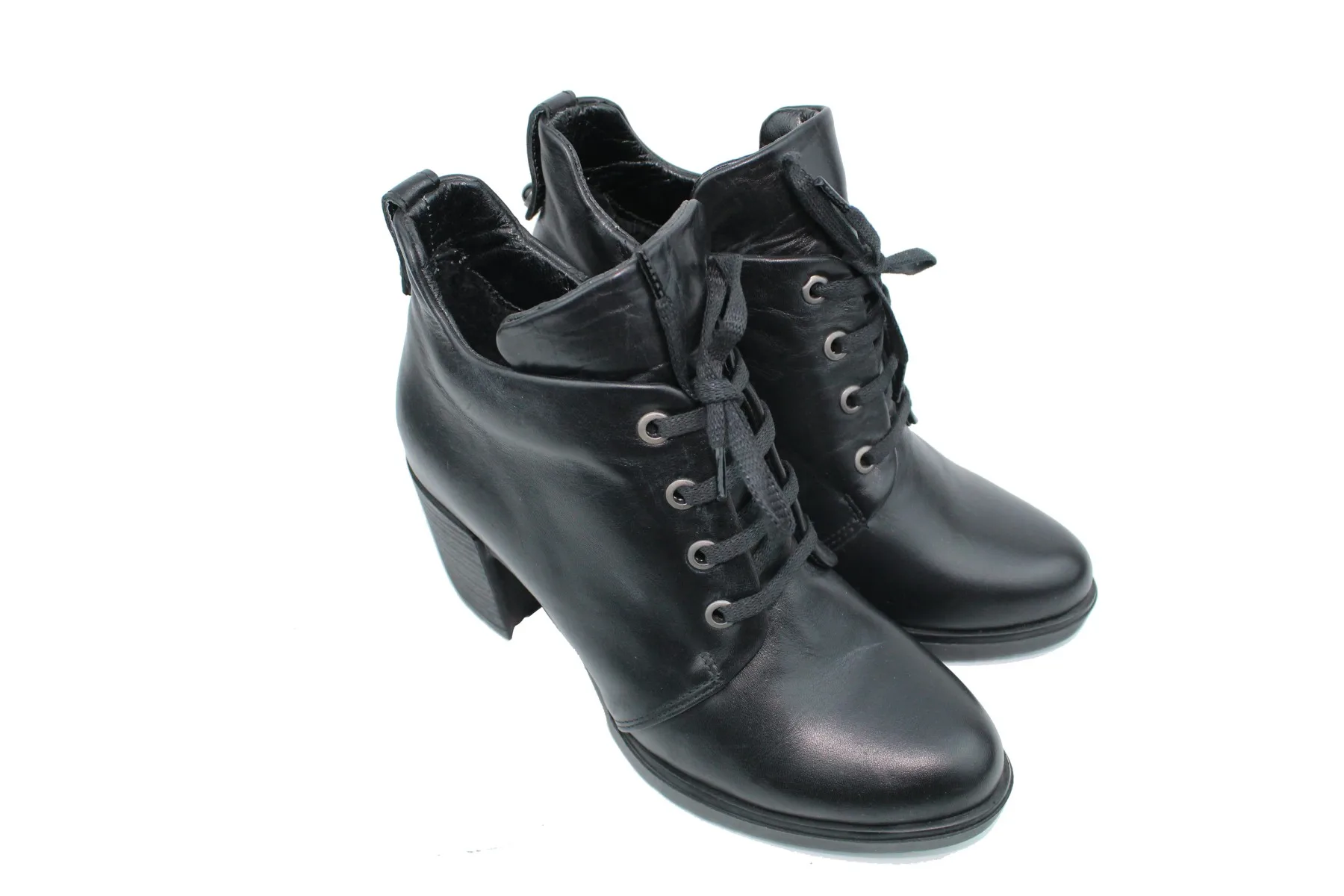 

ZER Shoes Genuine Leather Black Women 'S Boots