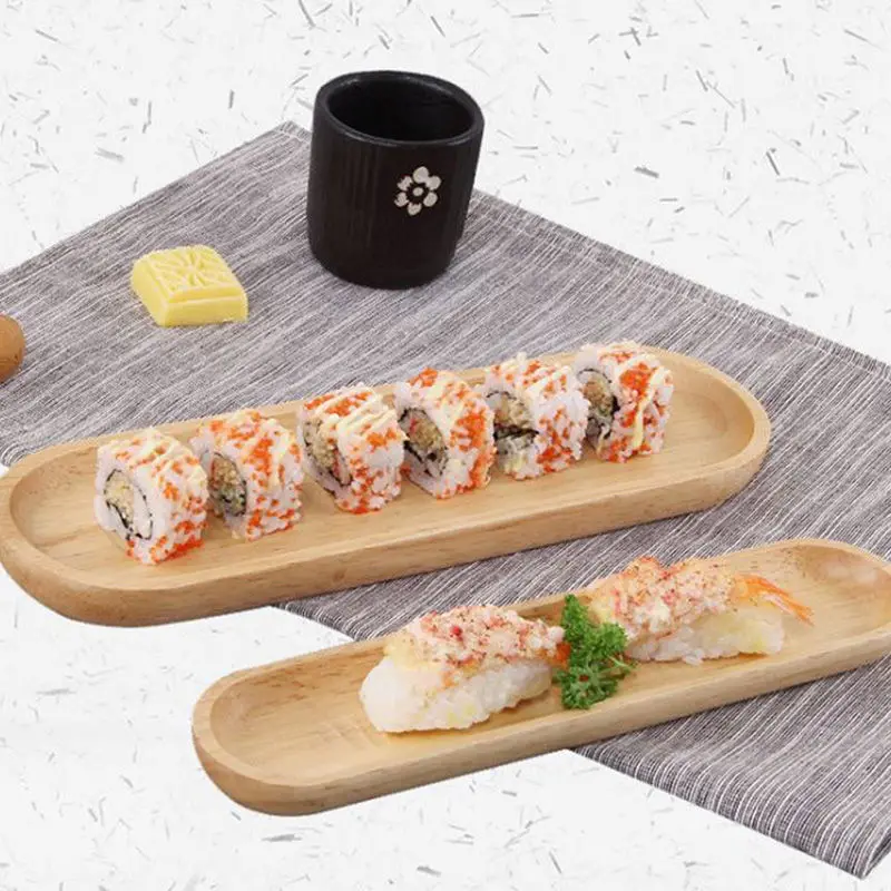 Творческий японский деревянный поднос деревянные закуски сушеные фрукты