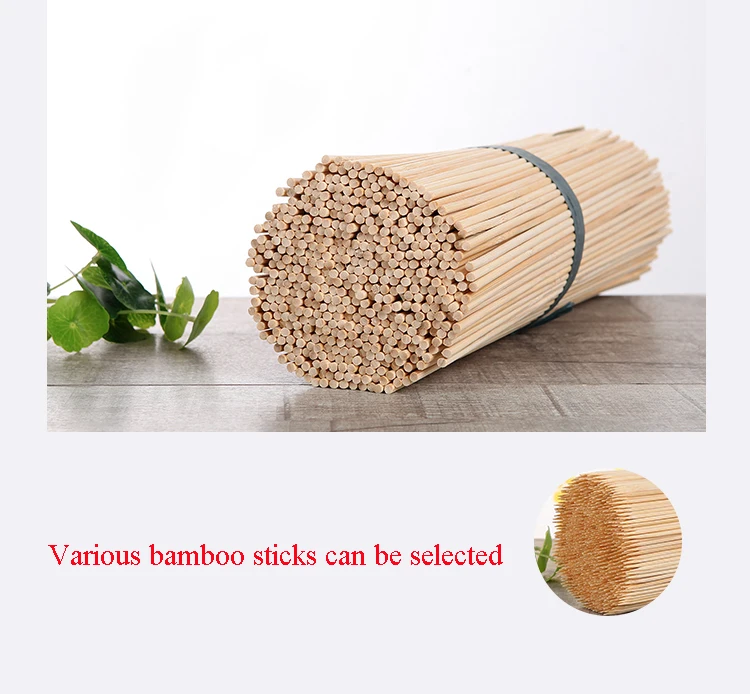 1000 шт. 750 барбекю бамбуковые палочки для Шампура Гриль Шашлык инструмент кебаба