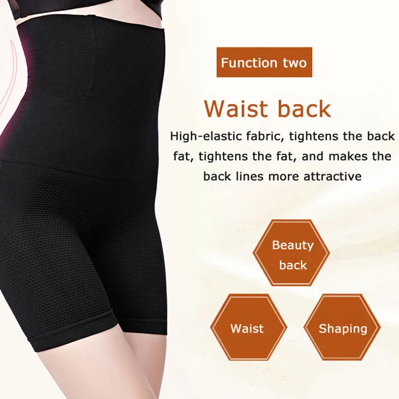 Трусы боксеры размера плюс Формирующее тело нижнее белье для женщин высокая