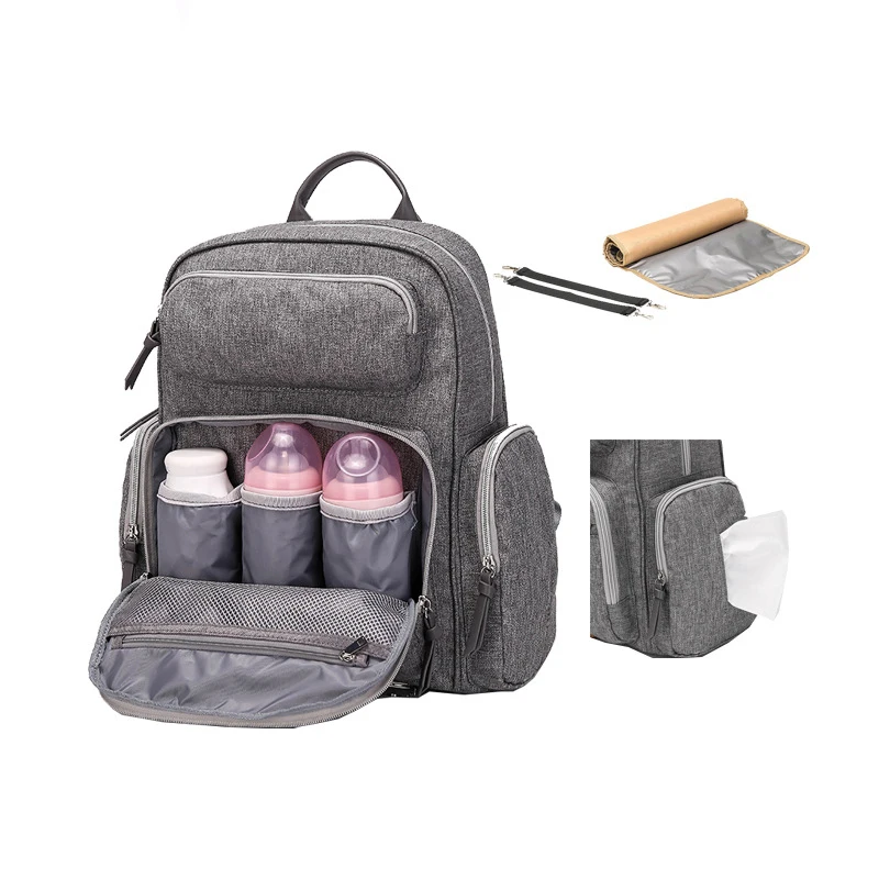 

Многофункциональный рюкзак для мам, модная сумка для подгузников, органайзер для детских принадлежностей на коляску