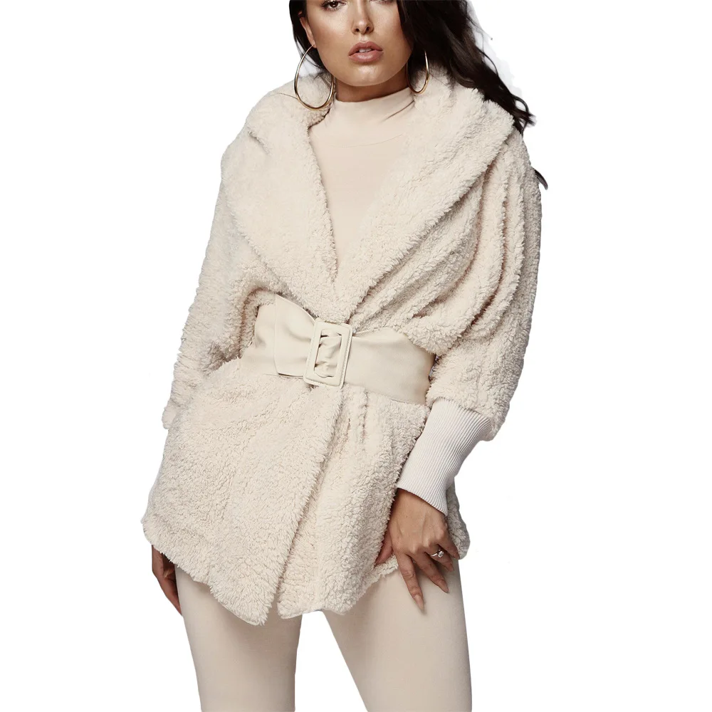 Echoine женские двухсекционные комплекты плюшевая повседневная спортивная куртка с