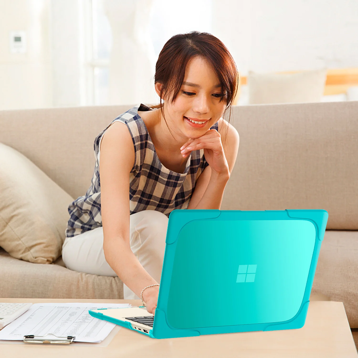 Чехол для ноутбука Microsoft surface Laptop2 Laptop3 Go 12 4 top + botttom чехол 2 3 13 5 15 дюймов | Компьютеры