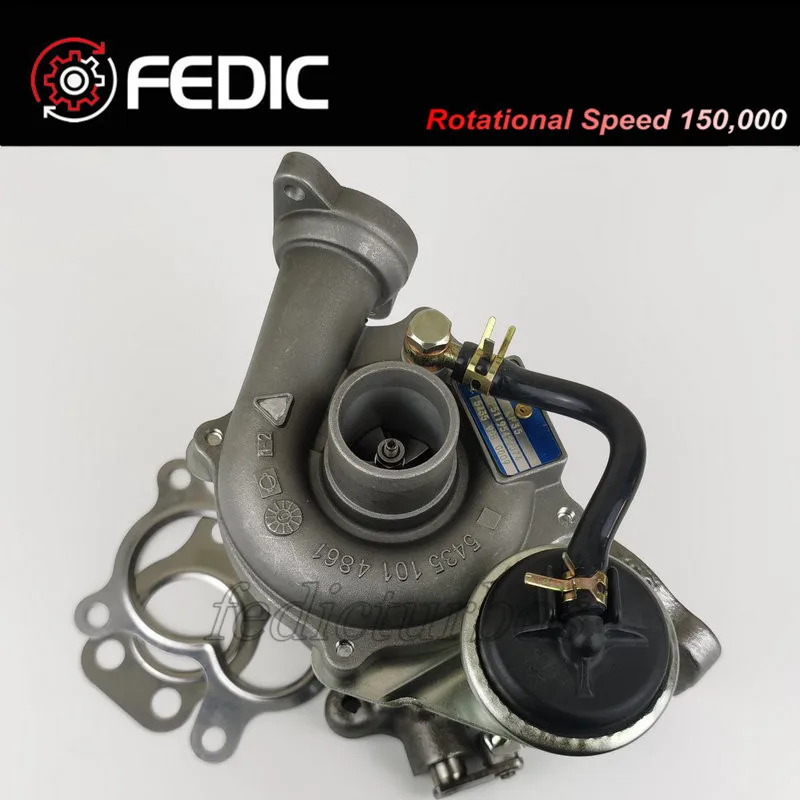 Турбокомпрессор KP35 54359880009 турбонагнетатель турбо для Ford Fiesta VI Fusion 1.4HDi / Mazda 2 1 4 MZ-CD