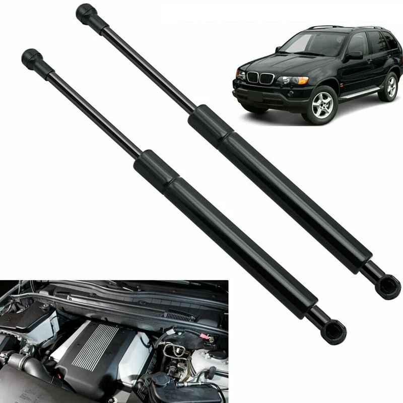 

2Pcs Car Gas Lift Supports Hoods Struts Shock Front Bonnet Boot for BMW-X5 E53 2000-2006 51238402551
