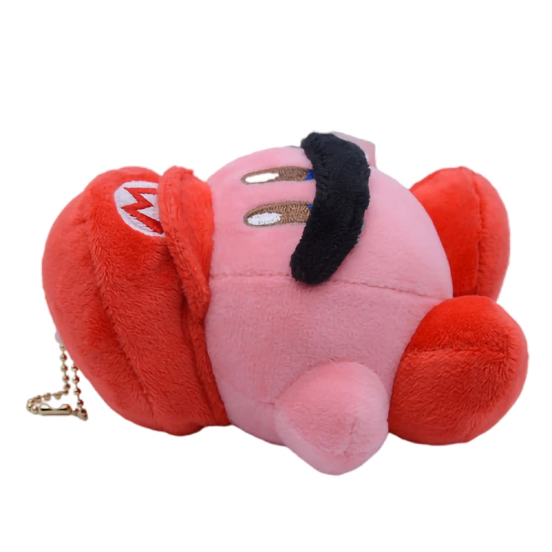 10 см Kawaii Star Kirby ваддл ди Cos Супер Марио Брос Луиджи Мягкие плюшевые куклы аниме