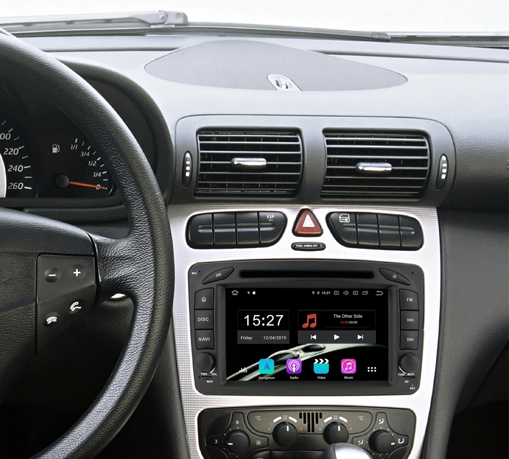 PX6 Octa Core Android 9,0 4+ 64G 5 USB для Mercedes Benz C Class W203 S203 C180 C200 C220 C230 C240 C270 C280 C300 автомобиль радио gps