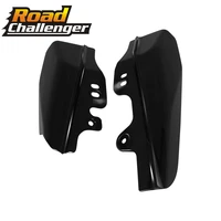 black motorcycle mid frame air deflector engine heat shield cover for harley touring electra glide road king flhr flhx 01 08