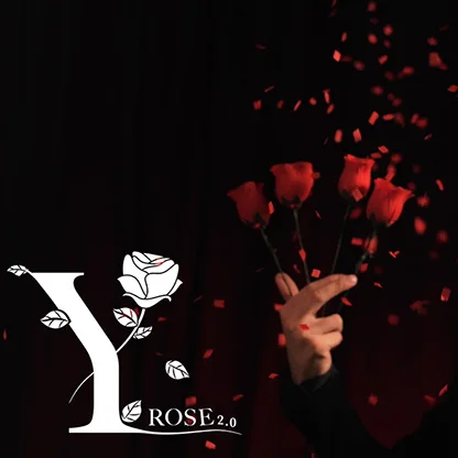 

Y-Rose 2.0 Magic Tricks Multiplying Rose One to Four Romantic Flower Appearing Magia Stage Wedding Illusion Comedy Mentalism