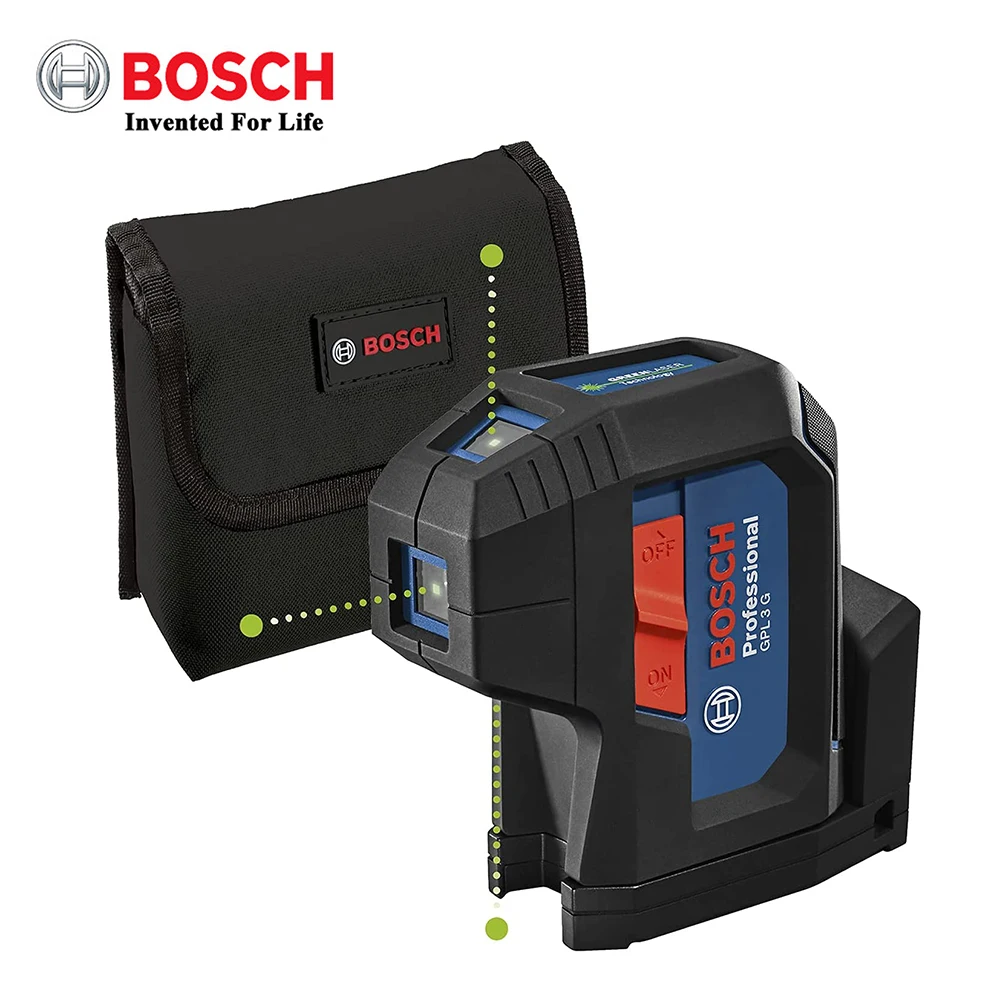 Оригинальный профессиональный точечный Лазер Bosch GPL3G GPL5G с самовыравнивающимся