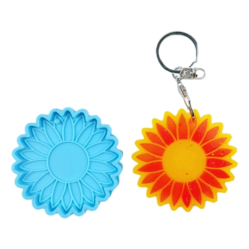 

3 Pcs Flower Coaster Epoxy Resin Mold Cup Mat Silicone Mould DIY Crafts Decorations Casting Tools