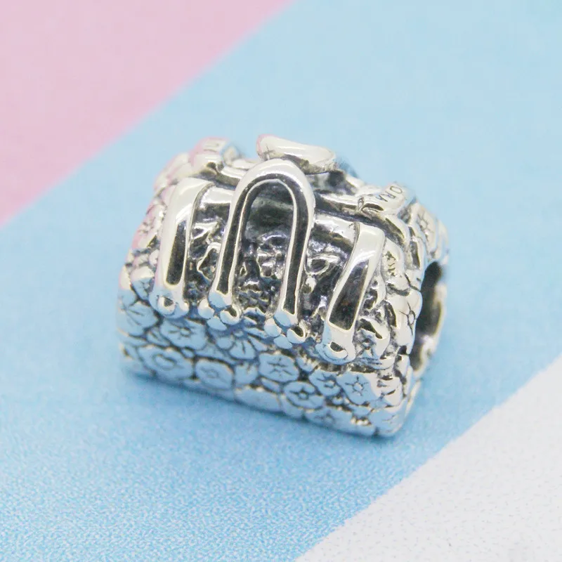 CodeMonkey 100% настоящая 925 пробы Серебряная Женская сумка Шарм Подходит оригинальный