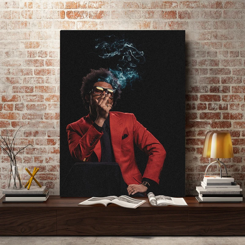 Плакат weeknd картина на стену искусство фоторамка в рамке для гостиной дома