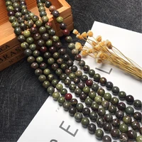 high quality red green stone 4mm 6mm 8mm 10mm beads pick size loose bead for making diy charm bracelets fashion jewelry 15%e2%80%98%e2%80%99
