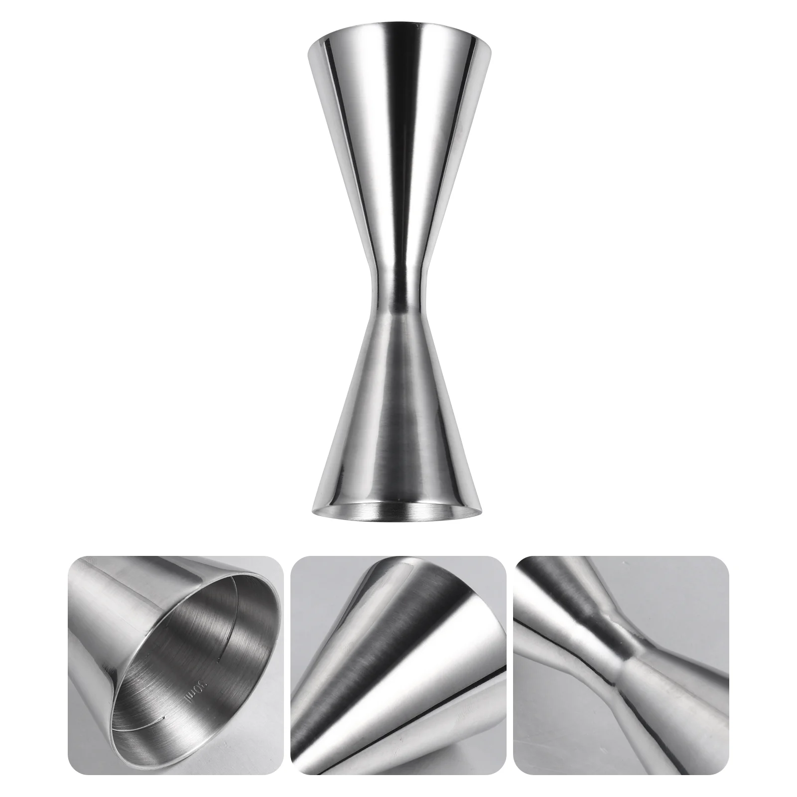 Мерная чашка для коктейлей из нержавеющей стали (30/45 мл) 1 шт. | Дом и сад