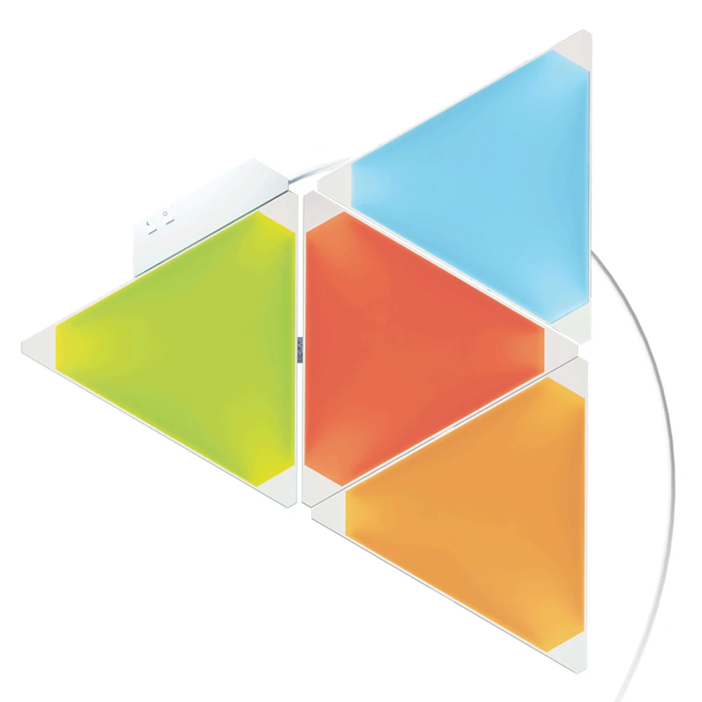 Новый оригинальный Nanoleaf Triangle Night Full Color Smart Odd светильник работает с Mijia Apple Homekit Google