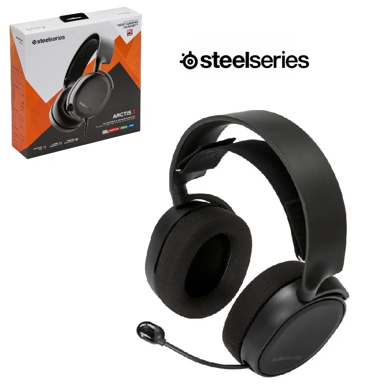 Игровая гарнитура SteelSeries Arctis 3 геймерская 7 1 Surround Audio S1 наушники для видеоигр с