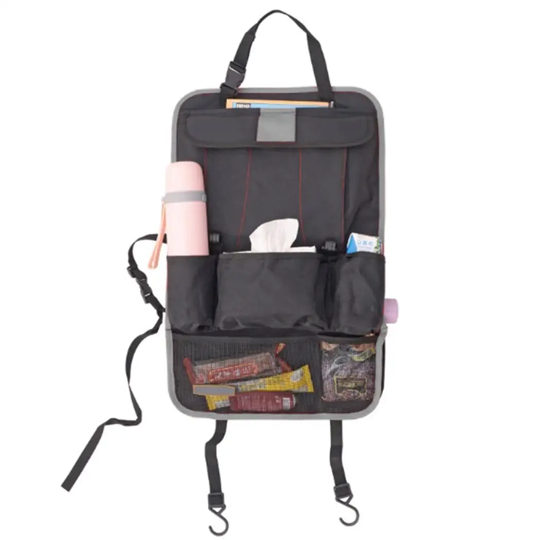 Многофункциональный автомобильный органайзер для заднего сиденья компактный