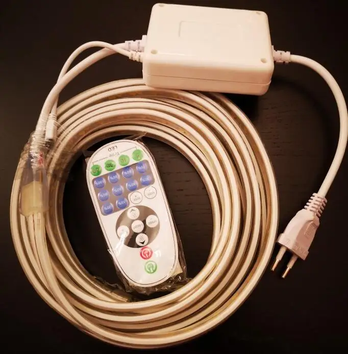 Светодиодная лента с регулируемой яркостью и пультом дистанционного управления