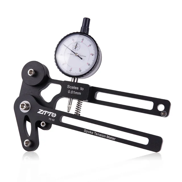 TC-02 BLACK -M ZTTO спицевое Натяжное колесо измерителя спиц проверка надежный индикатор точный и стабильный соревноваться с синим инструментом TM-1 инструмент для велосипеда - Цвет: TC-02 BLACK -M