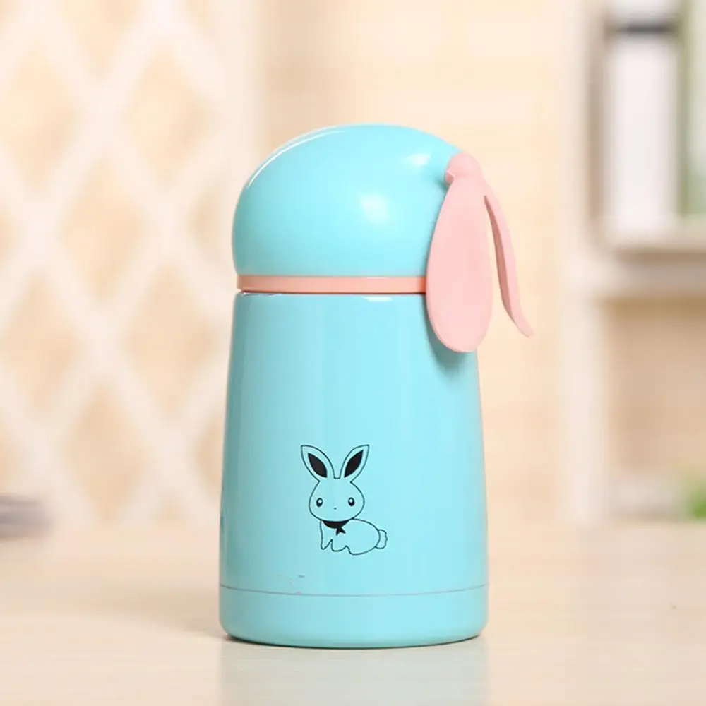 Портативная вакуумная Термокружка 300 мл Детская Из Нержавеющей Стали с принтом