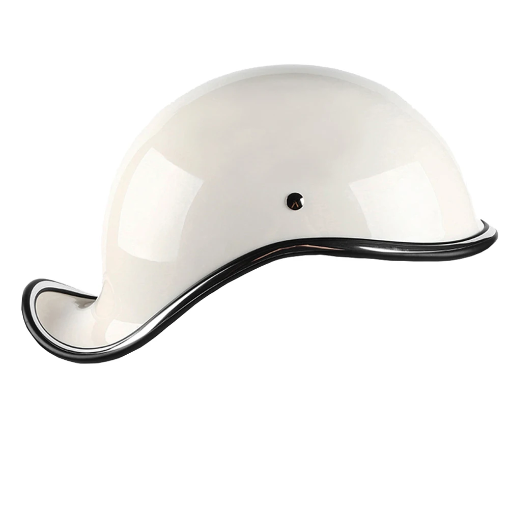 

Винтажный мотоциклетный шлем для скутера открытое лицо Ретро полумотоцикл ABS дышащий гоночный внедорожник Casco Moto Capac