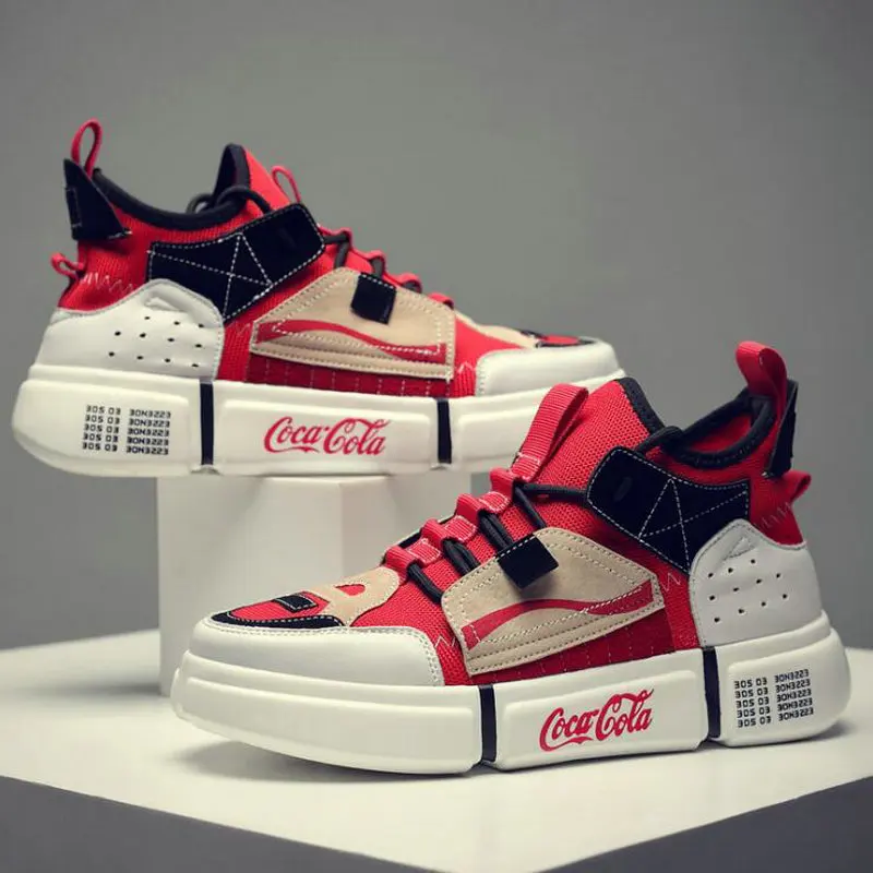 Осенний модный светильник дышащая мужская повседневная обувь из натуральной