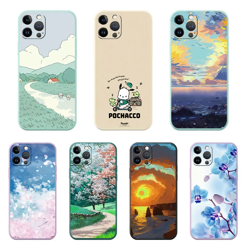 

NOHON Design Back Cover For Apple Iphone 13 Pro Max Case Luxury Phone Case Comfortable Personalized Camera All-Inclusive